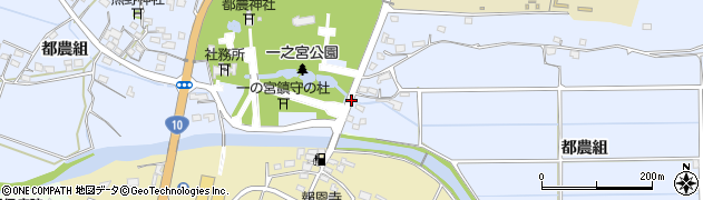 一の宮神社周辺の地図