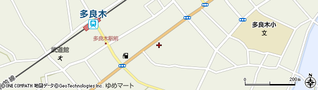 熊本銀行多良木支店周辺の地図