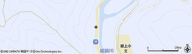 宮崎県西都市銀鏡79周辺の地図