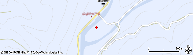 宮崎県西都市銀鏡74周辺の地図