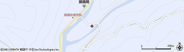 宮崎県西都市銀鏡93周辺の地図