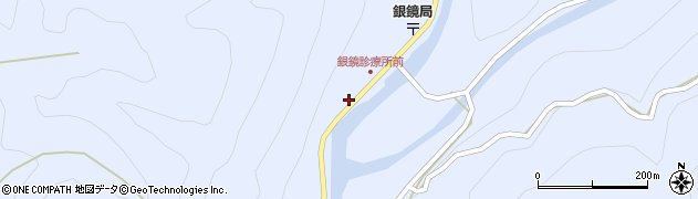 宮崎県西都市銀鏡654周辺の地図