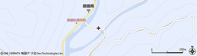 宮崎県西都市銀鏡90周辺の地図