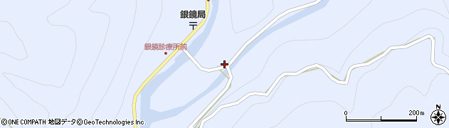 宮崎県西都市銀鏡97周辺の地図