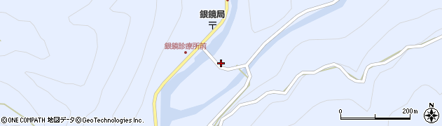 宮崎県西都市銀鏡89周辺の地図