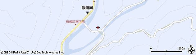 宮崎県西都市銀鏡96周辺の地図