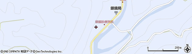 宮崎県西都市銀鏡651周辺の地図