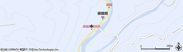 宮崎県西都市銀鏡667周辺の地図