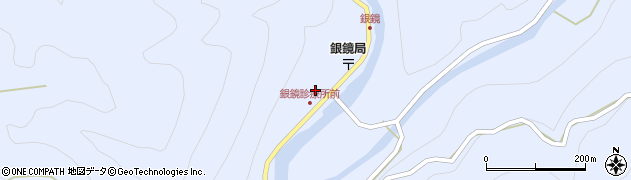 宮崎県西都市銀鏡672周辺の地図