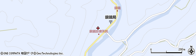 宮崎県西都市銀鏡671周辺の地図