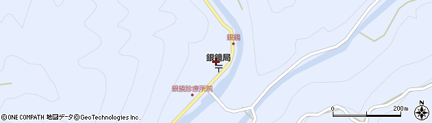 宮崎県西都市銀鏡702周辺の地図