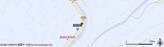宮崎県西都市銀鏡689周辺の地図