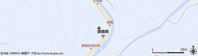 宮崎県西都市銀鏡712周辺の地図