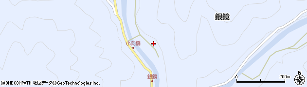 宮崎県西都市銀鏡60周辺の地図