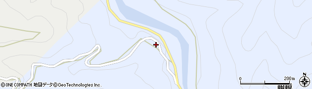 宮崎県西都市銀鏡740周辺の地図