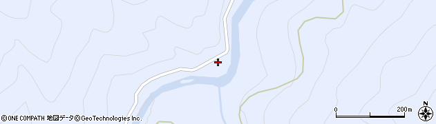 宮崎県西都市銀鏡147周辺の地図
