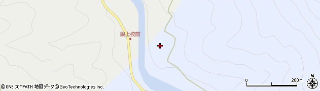 宮崎県西都市銀鏡21周辺の地図