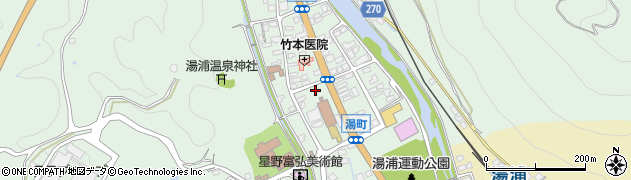 熊本県芦北町（葦北郡）湯浦周辺の地図