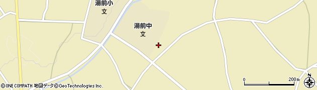 熊本県球磨郡湯前町2641周辺の地図