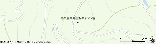 宮崎県西都市尾八重1180周辺の地図