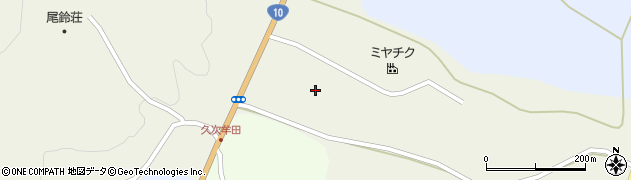 宮崎県都農町（児湯郡）丸溝周辺の地図