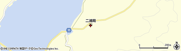 二浦郵便局 ＡＴＭ周辺の地図