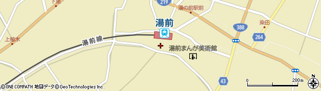 熊本県球磨郡湯前町1809周辺の地図
