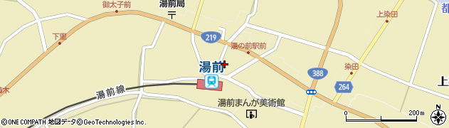 駅前会館周辺の地図