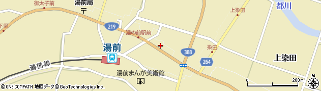 熊本県球磨郡湯前町2628周辺の地図