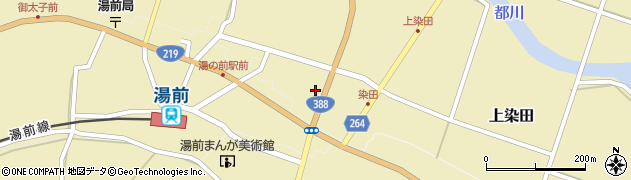 熊本県球磨郡湯前町2616周辺の地図