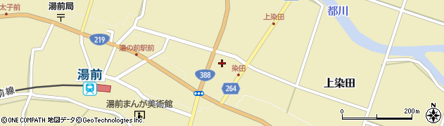 熊本県球磨郡湯前町2611周辺の地図
