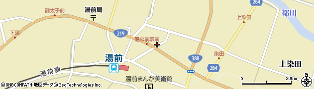 熊本県球磨郡湯前町2644周辺の地図