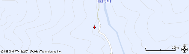 宮崎県西都市銀鏡245周辺の地図