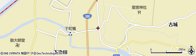熊本県球磨郡湯前町3164周辺の地図