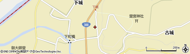 熊本県球磨郡湯前町下城3168周辺の地図