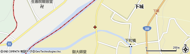 熊本県球磨郡湯前町下城2933周辺の地図