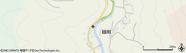 熊本県葦北郡芦北町田川1646周辺の地図