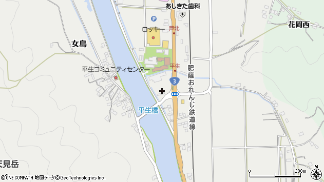 〒869-5561 熊本県葦北郡芦北町芦北西割の地図
