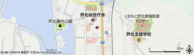 ラーメン もっこす亭 芦北本店周辺の地図