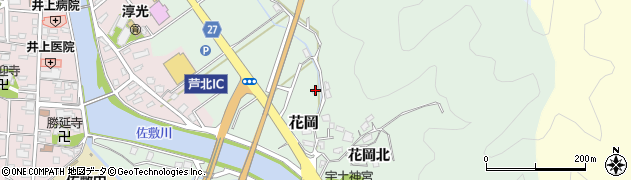 熊本県葦北郡芦北町花岡385周辺の地図
