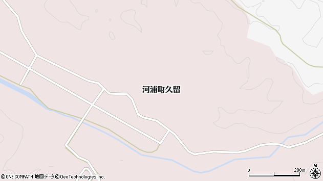 〒863-1214 熊本県天草市河浦町久留の地図