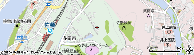熊本県葦北郡芦北町花岡1739周辺の地図