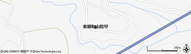 宮崎県日向市東郷町山陰（甲）周辺の地図