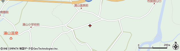熊本県球磨郡水上村湯山813周辺の地図