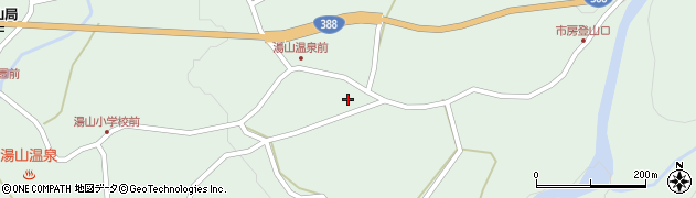 熊本県球磨郡水上村湯山819周辺の地図