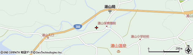 熊本県球磨郡水上村湯山286周辺の地図