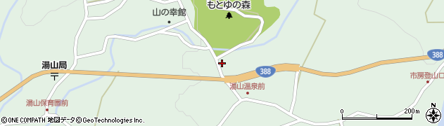 熊本県球磨郡水上村湯山1426周辺の地図