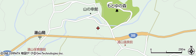 熊本県球磨郡水上村湯山1454周辺の地図