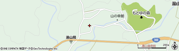 熊本県球磨郡水上村湯山1633周辺の地図