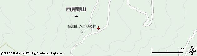 緑の村管理棟周辺の地図